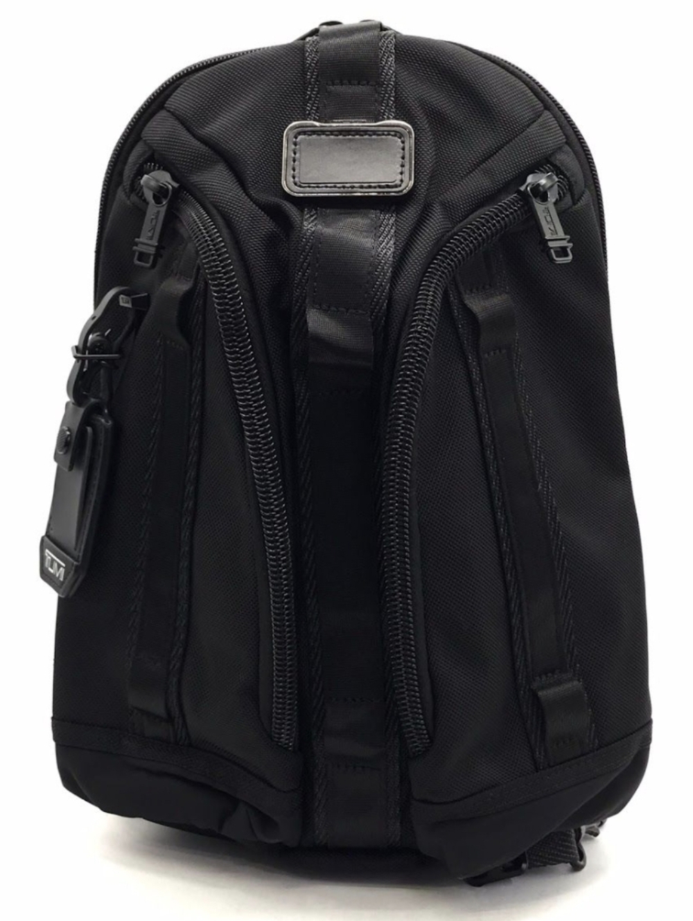 NEW Black Tumi Body Bag Alpha Bravo Knight Sling "Knight" Sling One Shoulder Bag